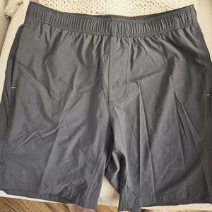 Men's Atheltic Myles Apparel Shorts Gray Medium